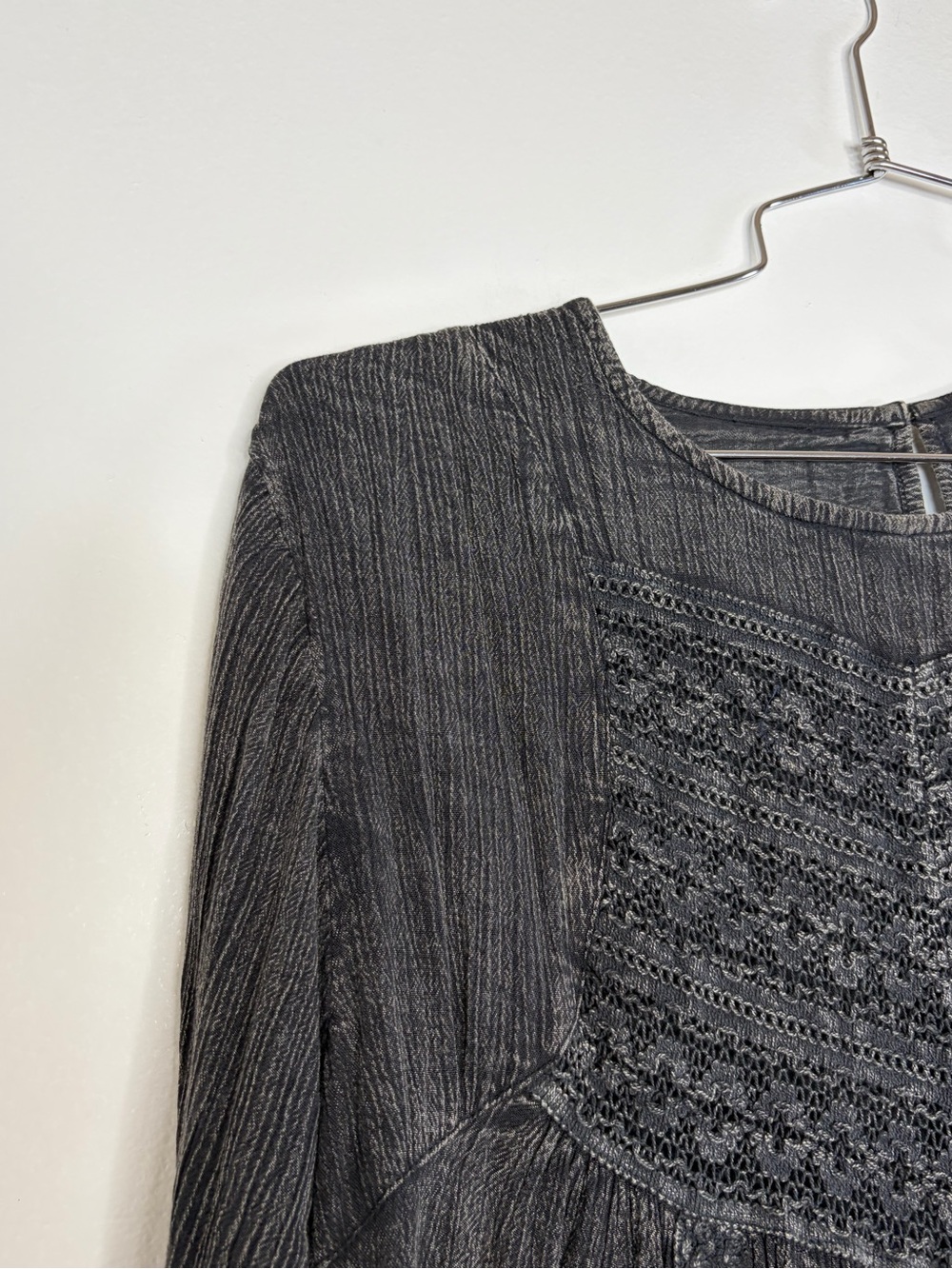 Kings Road Crochet Trim Swing Dress - Picture 6 of 9